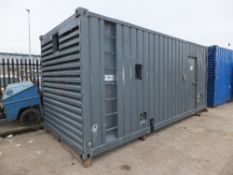 Cummins/AKSA V16 1250 kva generator RMP 5886 HOURS RECORDED This lot will be sold subject to the