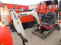 JCB 801.8 CTS mini digger (canopied) (2011) 1982 hrs RDD - 0 buckets