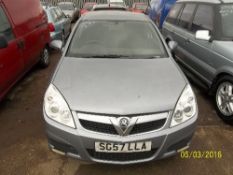 Vauxhall Vectra Exclusiv - SG57 LLA Date of registration:  27.09.2007 1796cc, petrol, manual, silver