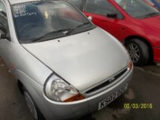 Ford KA Collection - KS02 DZC Date of registration:  05.07.2002 1299cc, petrol, manual, silver