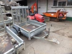 { Choice of lots: 55 } 750kg garden trailer