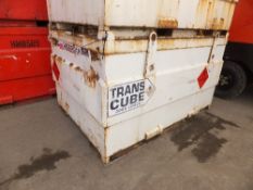 { Choice of lots: 166,167 } Western Transcube 3000 litre bunded tank