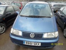 Volkswagen Sharan GL TDI - R851 SKX Date of registration:  28.01.1998 1896cc, diesel, manual, blue