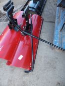 Snow plough for quad bike/lawn mower or compact tractor