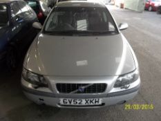 Volvo S60 D5 SE – GV52 XKH Date of registration:  17.01.2003 2401cc, diesel, manual, silver Odometer