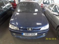 Peugeot 306 Meridian – X89 OOE Date of registration: 12.10.2000 1587cc, petrol, manual, blue