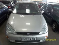 Ford Focus Ghia – W689 WTW Date of registration:  29.06.2000 1796cc, petrol, manual, silver Odometer