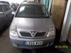 Vauxhall Meriva Design 16V – LX55 WSN Date of registration:  13.09.2005 1796cc, petrol, manual,