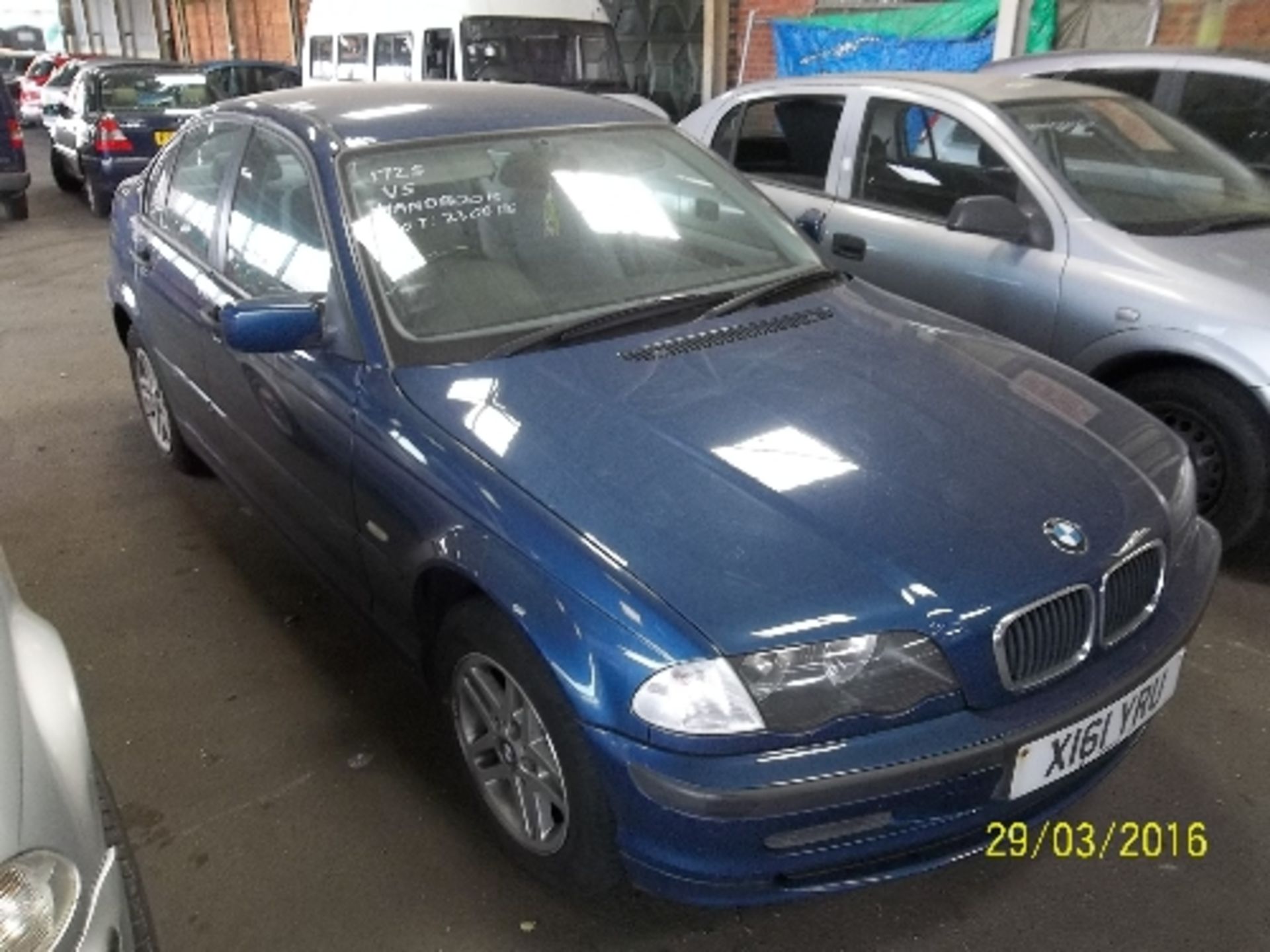 BMW 318I SE – X161 YRU Date of registration:  15.09.2000 1895cc, petrol, manual, blue Odometer - Image 2 of 4