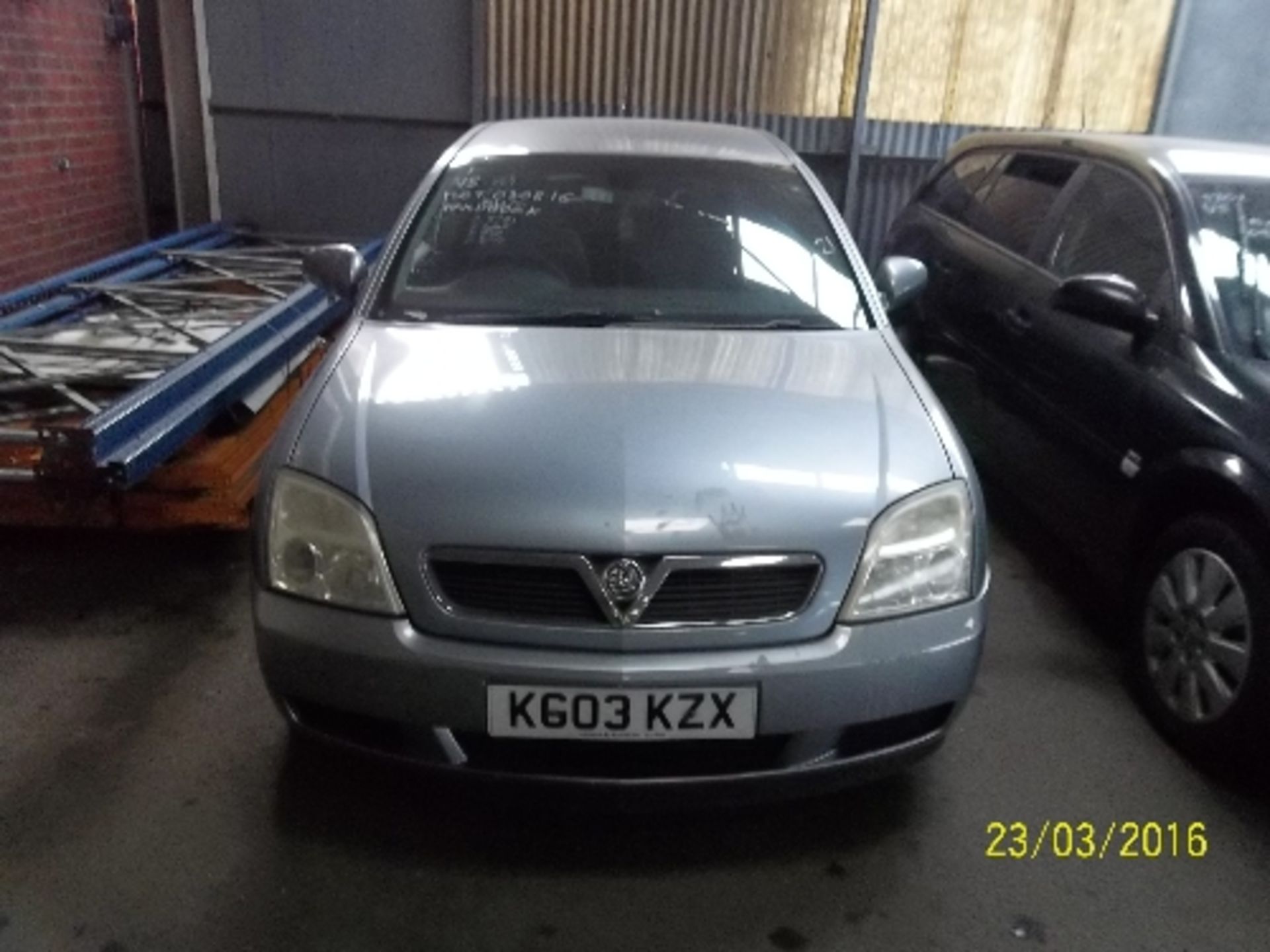 Vauxhall Vectra LS 16V - KG03 KZX Date of registration: 13.05.2003 1796cc, petrol, manual, silver