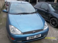 Ford Focus LX - X185 JNV Date of registration: 14.11.2000 1596cc, petrol, blue Odometer reading at