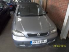 Vauxhall Astra Coupe Convertible A - HK53 UAJ Date of registration: 14.01.2004 2198cc, petrol,