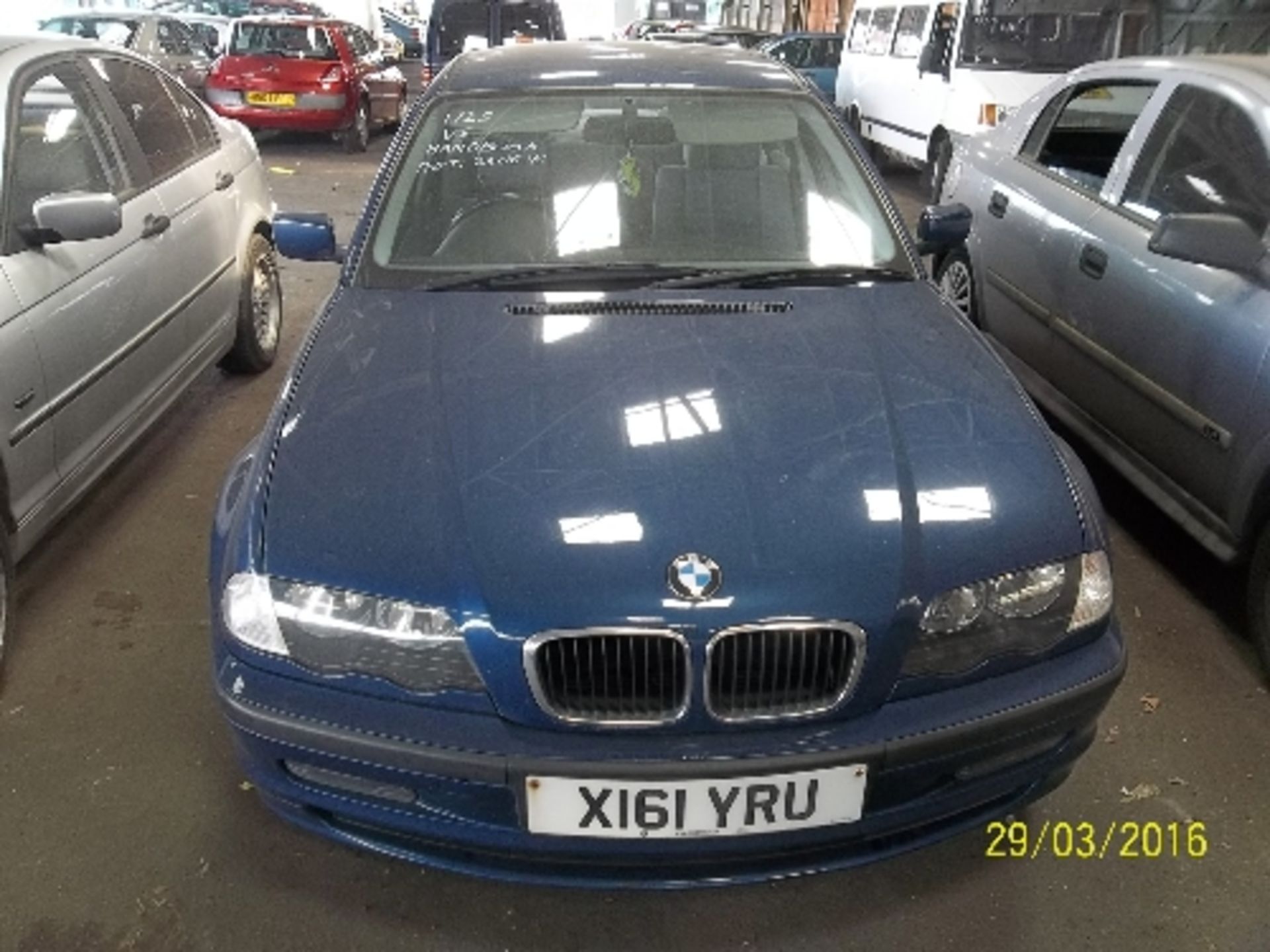 BMW 318I SE – X161 YRU Date of registration:  15.09.2000 1895cc, petrol, manual, blue Odometer