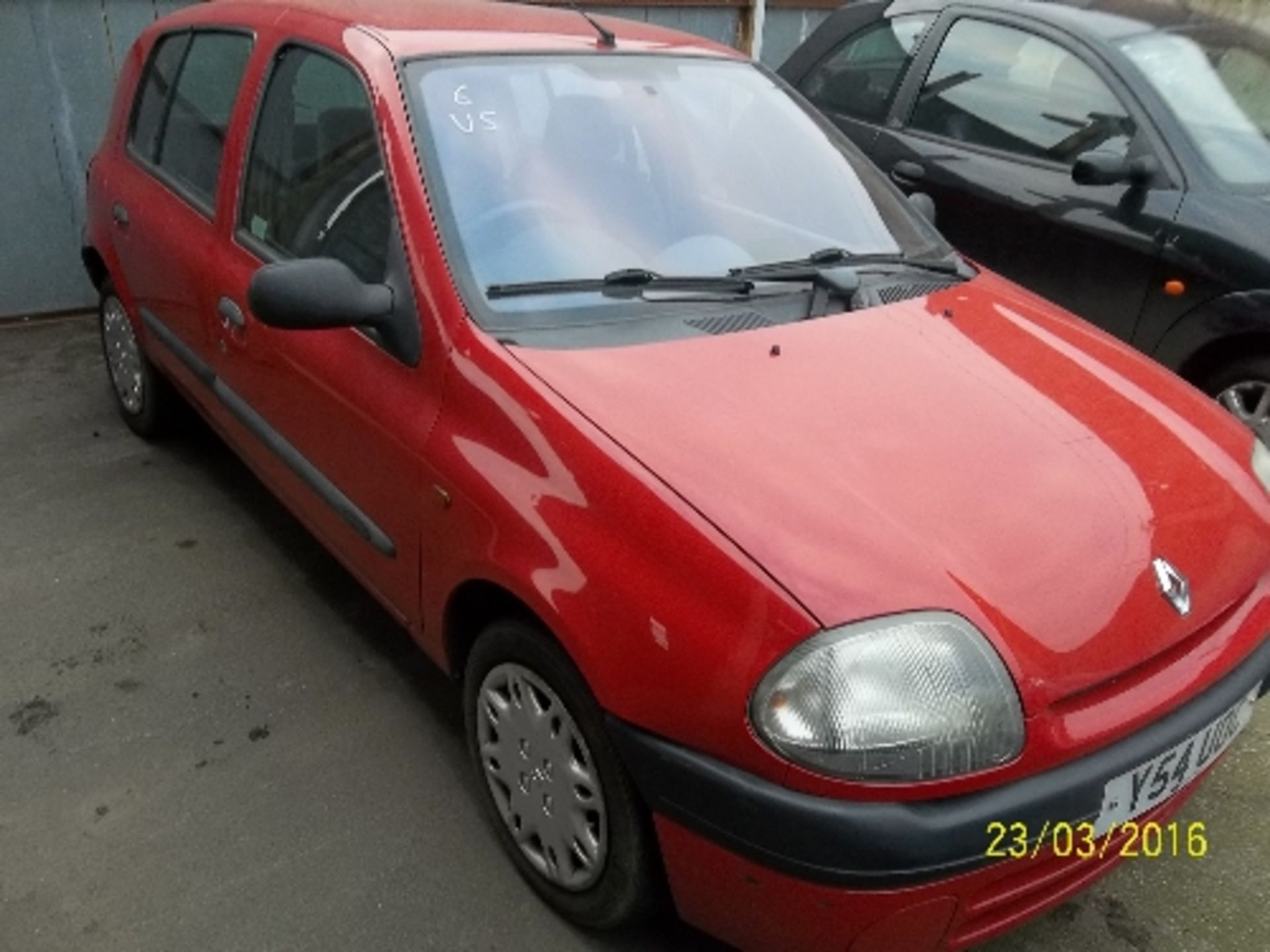 Renault Clio Alize - Y54 UOC Date of registration: 31.03.2001 1390cc, petrol, manual, red Odometer - Image 2 of 4