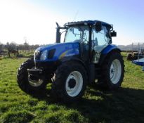 New Holland T6050, 4WD tractor, delta cab, 1720 hours, serial no. 2BBD09426, registration no. RX11