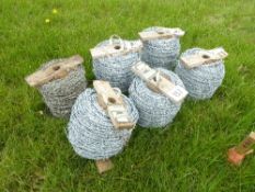 8 rolls of barbed wire, 2.5mm