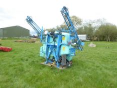 2004 Berthoud Mack II 1000 litre 12m sprayer c/w DP control, serial no. 1000766-02, type.