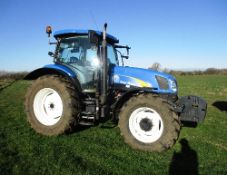 New Holland T6070, 4WD, tractor, 3054 hours, serial no. ZBBD19364, registration no. RX11 JUK