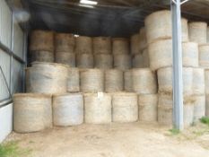 Take 300 No. 4’ diameter round net-wrapped bales Meadow Hay 2015