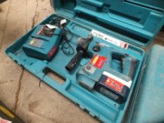 Makita BWR200 rechargeable hammer drill with 1 battery & 1 charger