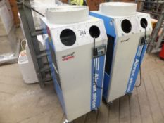 2 no 240v Airrex air conditioning units