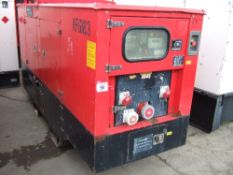 Genset MG70SS-P generator 5965 hrs, RMP HF6183