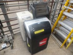 2 dehumidifiers 240v and one Rhino heater 110v