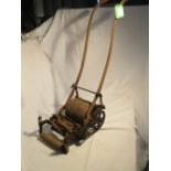 Vintage 8ins (Sexton's) mower 'The Caledonia' by Shanks, Arbroath & London