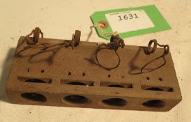 A 4-mouse choker trap in exceptionally good condition