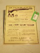Metal advertising sign by Cogswell & Harrison Ltd, Certus Expert Rifles, Rifle Requisites, etc.