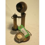 Two-piece telephone - dated 12th February 1964