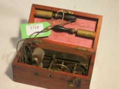 The Improver' Magneto Electric Shock Machine S.Moreson & Thompson, Aldersgate St.' - Silber &