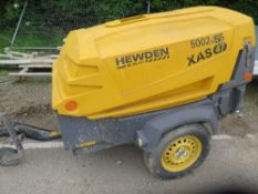 Atlas Copco XAS47 compressor (believed 2008) 1,836 hrs 5002455