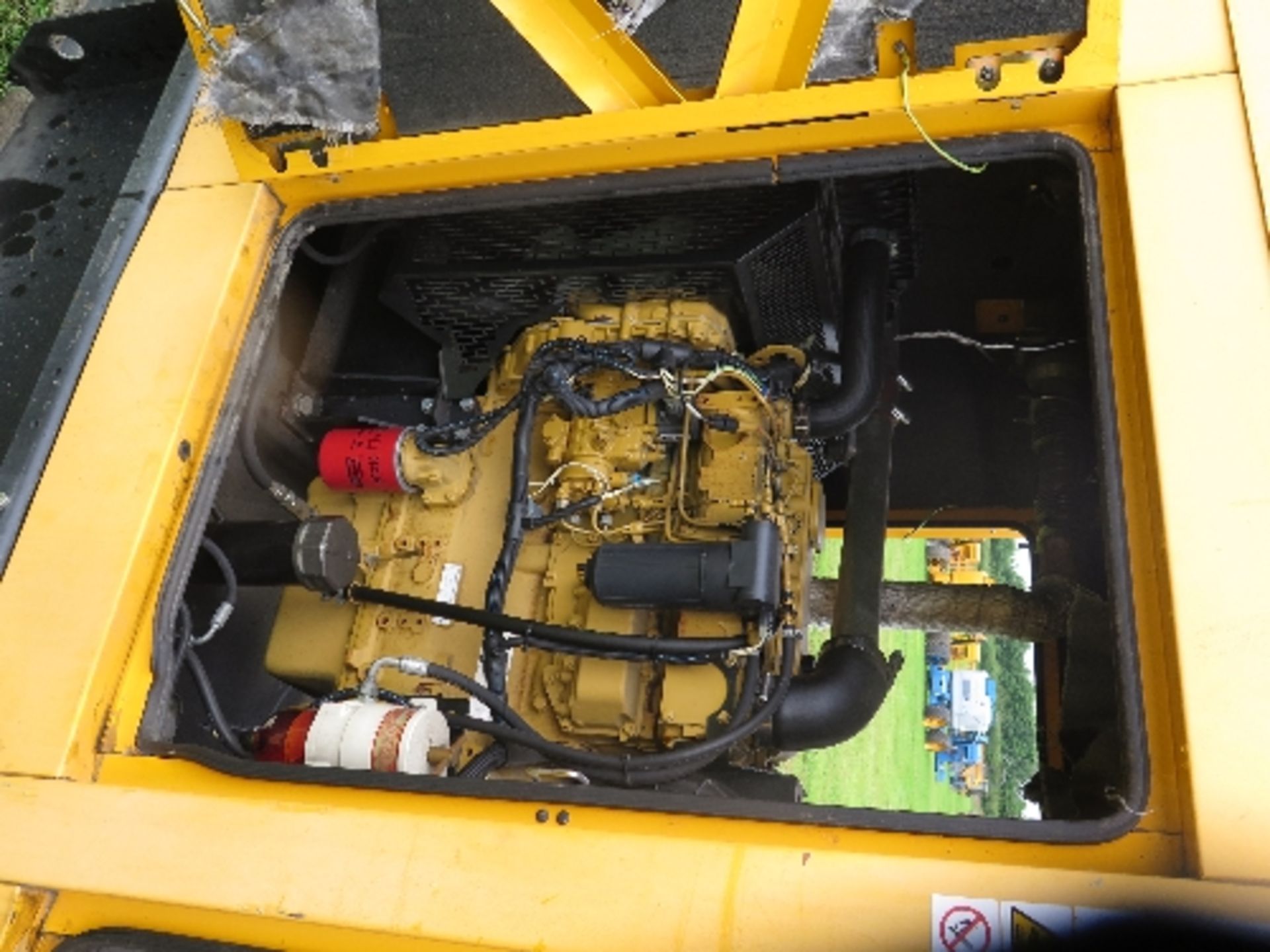 Caterpillar 80kva generator 7,453 hrs 5007078 - Image 5 of 6