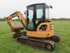 Caterpillar 304CCR zero tail swing excavator (2008) 3,544 hrs 5002759