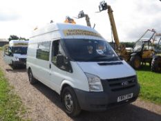 Ford Transit welfare vehicle Kind permission of Hewden Guest vendor Garic Limited YB57 XHA