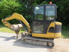 Caterpillar 302.5C mini excavator (believed 2008) 2,742 hrs 5001064