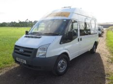 Ford Transit welfare vehicle Kind permission of Hewden Guest vendor Garic Limited YK59 WYL
