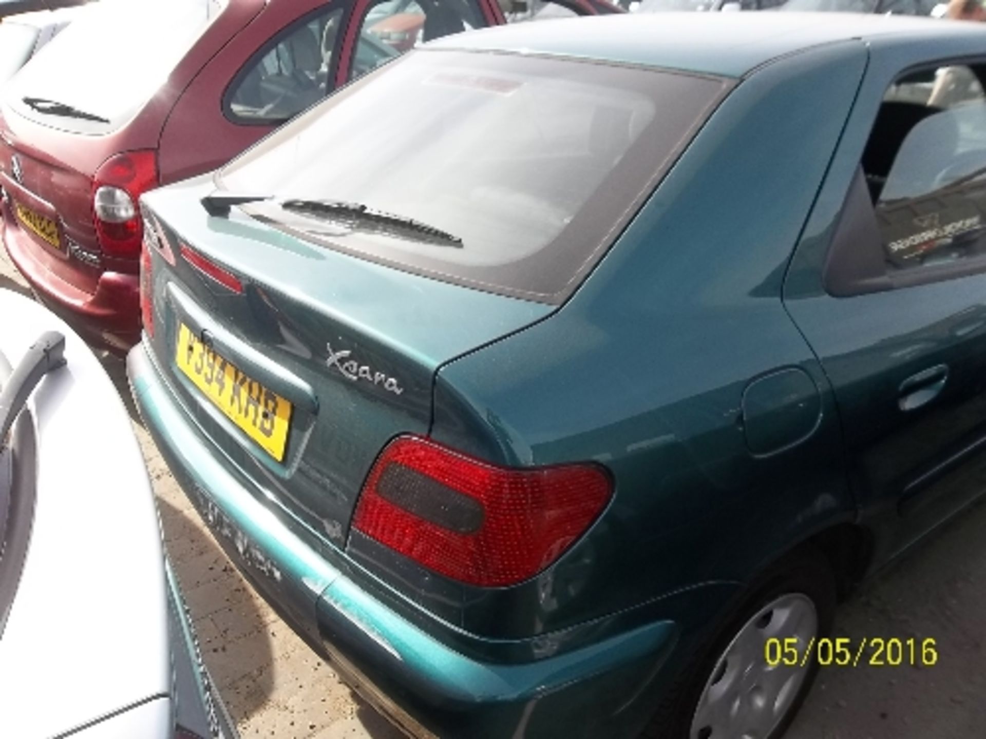 Citroen Xsara West Coast - V394 KHB Date of registration: 26.11.1999 1360cc, petrol, manual, green - Image 3 of 4