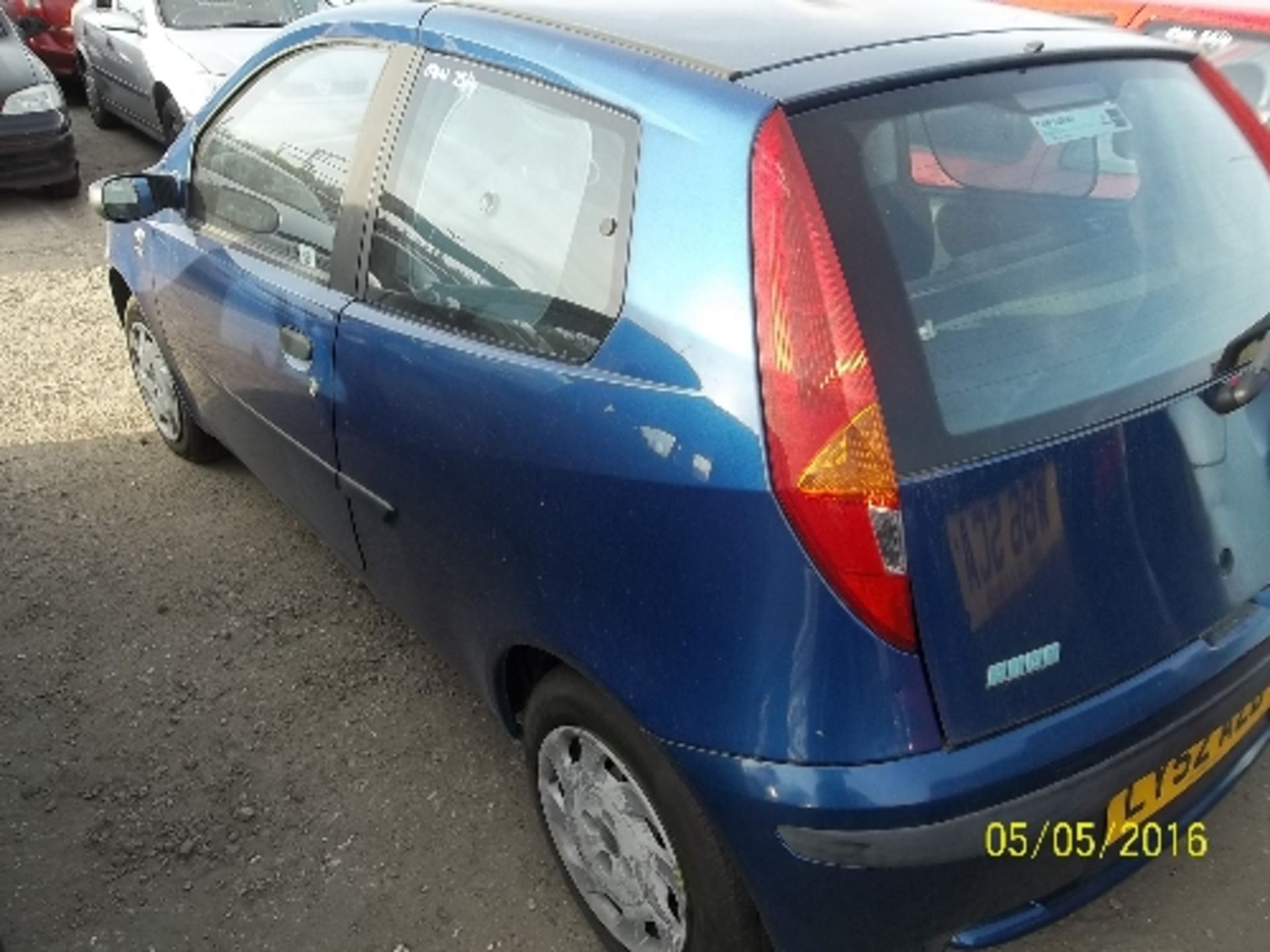 Fiat Punto Active Sport - LY52 AZD Date of Registration: 06.11.2002 1242cc, petrol, manual, blue - Image 4 of 4
