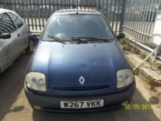 Renault Clio SI DTI - W267 VKK Date of registration: 30.05.2000 1870cc, diesel, manual, blue