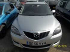 Mazda 3 Katano - OE56 VYN Date of registration: 27.01.2007 1598cc, petrol, manual, silver Odometer