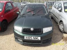 Skoda Fabia Comfort 16V - X185 NWL Date of registration: 01.11.2000 1390cc, petrol, manual, green