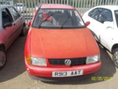 Volkswagen Polo 1.4 L - R913 AAT Date of registration: 22.03.1998 1390cc, petrol, automatic, red