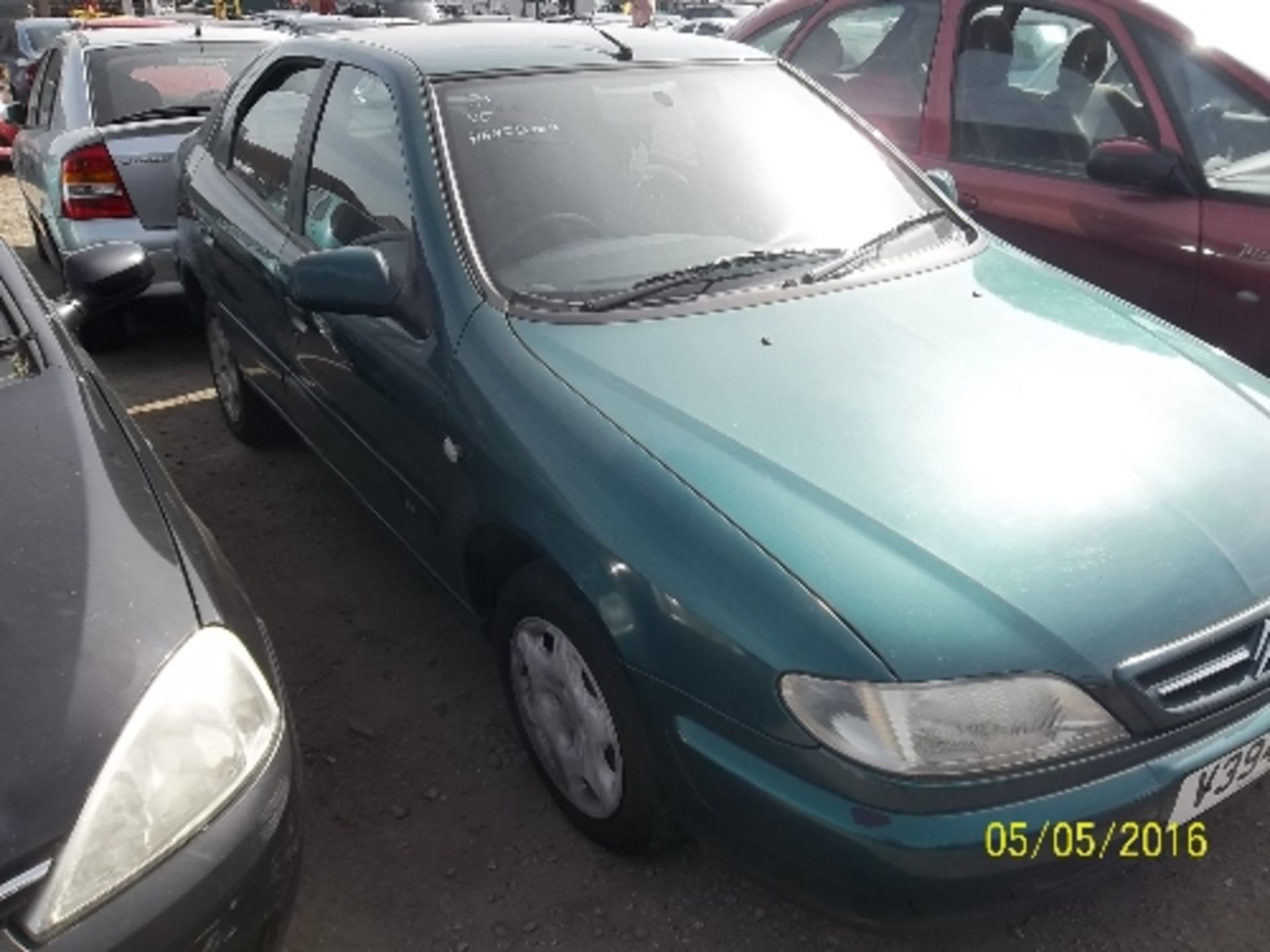 Citroen Xsara West Coast - V394 KHB Date of registration: 26.11.1999 1360cc, petrol, manual, green - Image 2 of 4