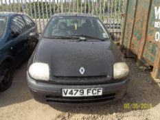 Renault Clio Grande RN - V479 FCF Date of registration: 01.09.1999 1149cc, petrol, manual, black