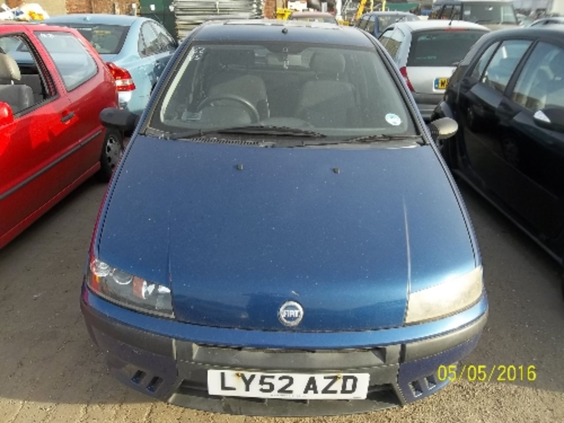 Fiat Punto Active Sport - LY52 AZD Date of Registration: 06.11.2002 1242cc, petrol, manual, blue