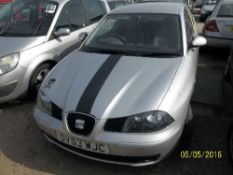 Seat Ibiza SE - OV53 WJC Date of registration: 07.11.2003 1390cc, petrol, manual, grey Odometer