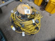 Festoon lighting cable & junction box