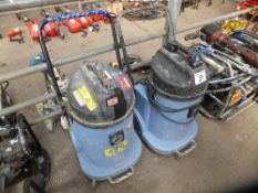 2 no 110v vacuums